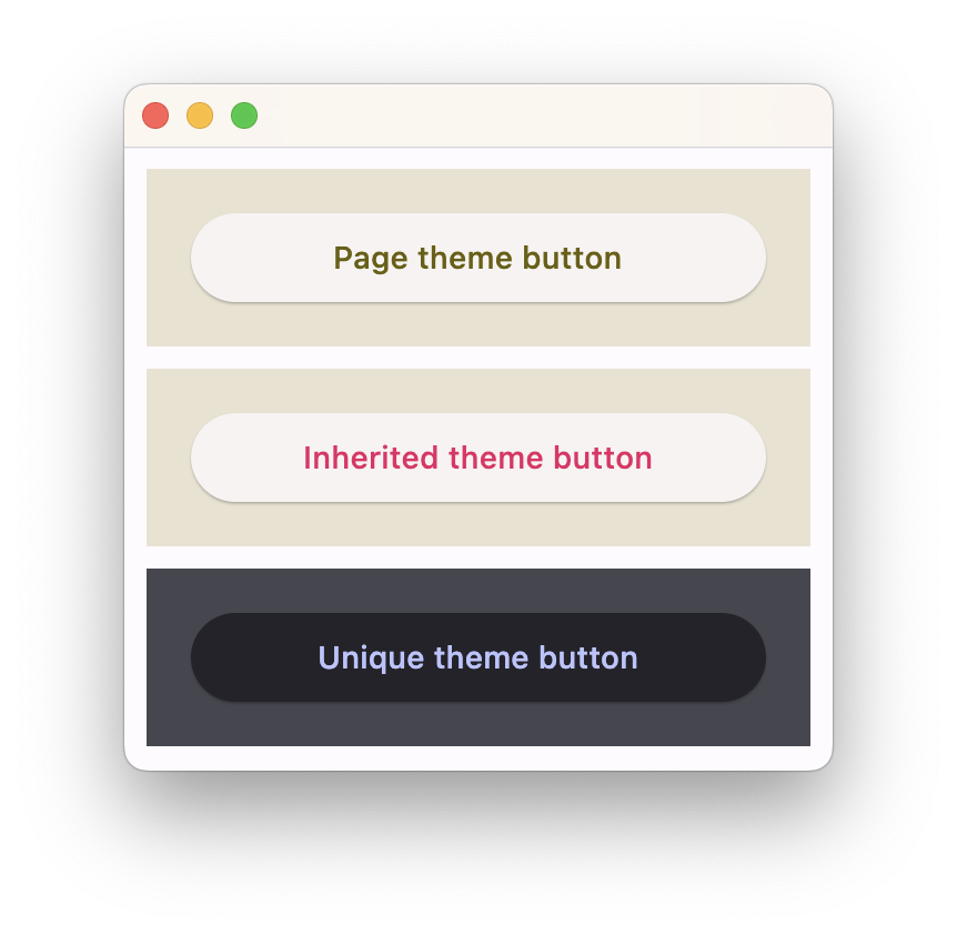 Scrolling controls and Theming