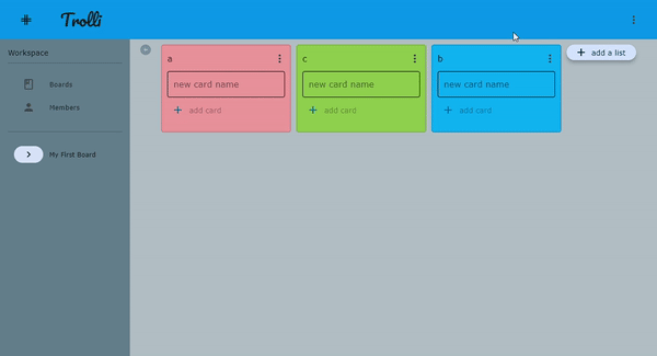 GitHub - dylankb/trello-bone: A mostly* pixel-perfect rendition of Trello  featuring lists, cards, and drag-n-drop